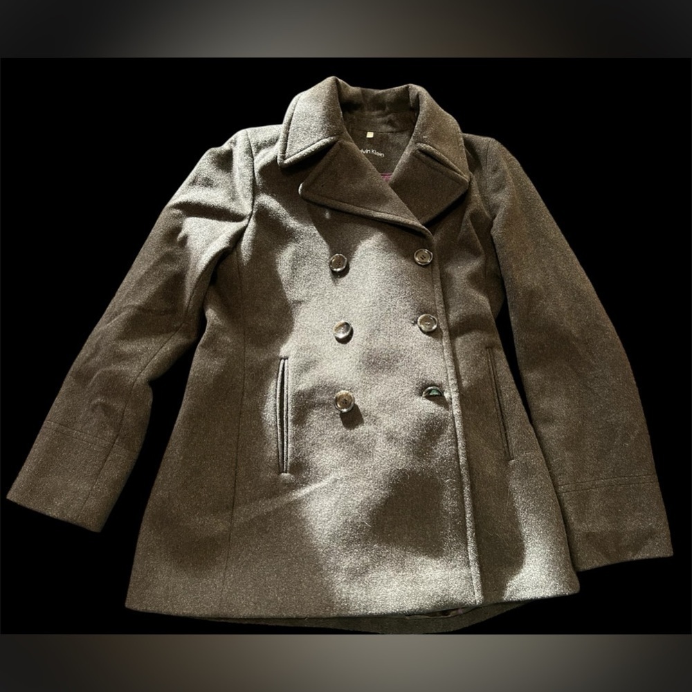 Stunning black Calvin Klein dress jacket size 10